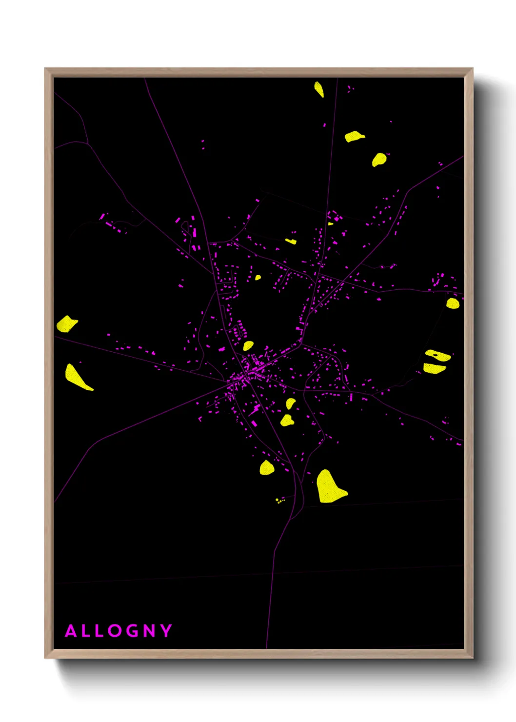 Un poster carteAllogny