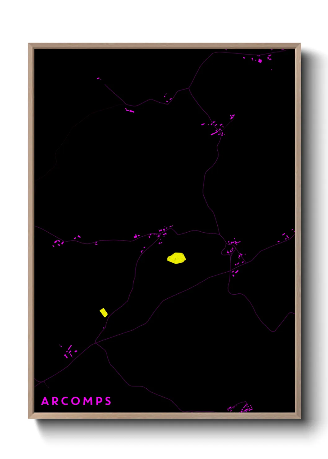 Un poster carteArcomps