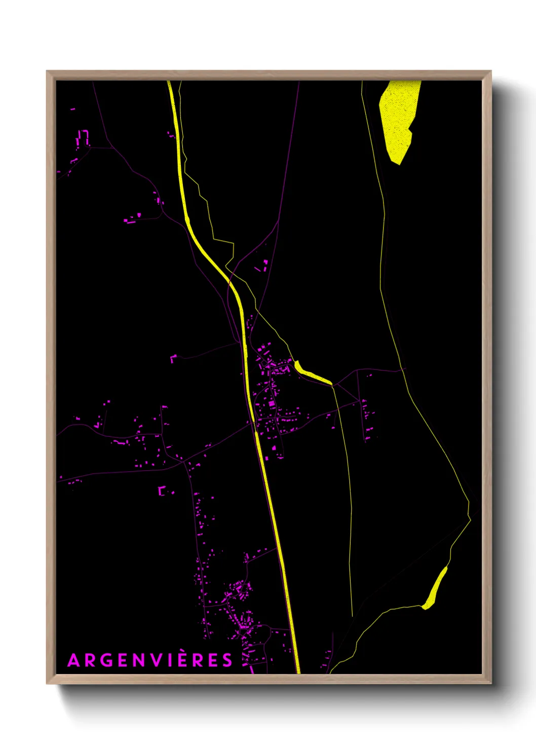 Un poster carteArgenvières