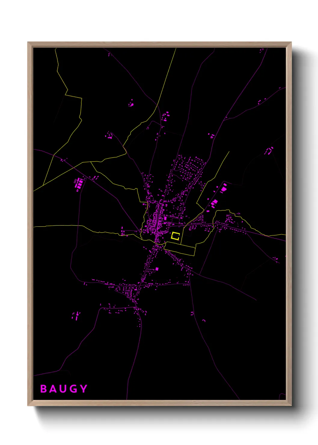 Un poster carteBaugy