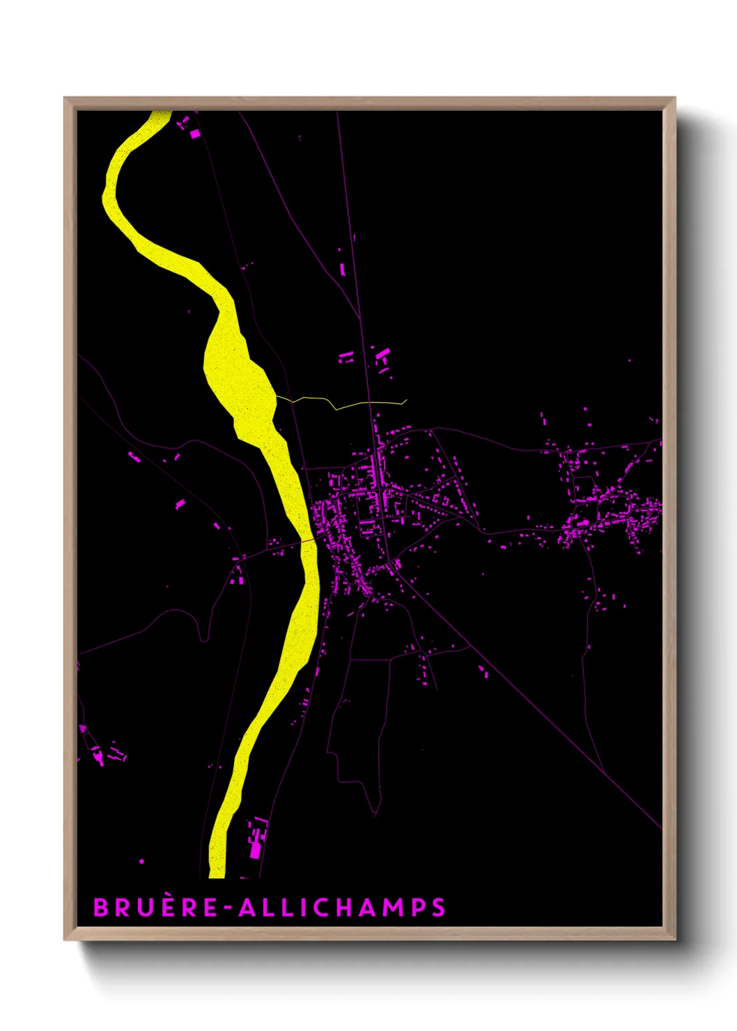 Un poster carteBruère-Allichamps