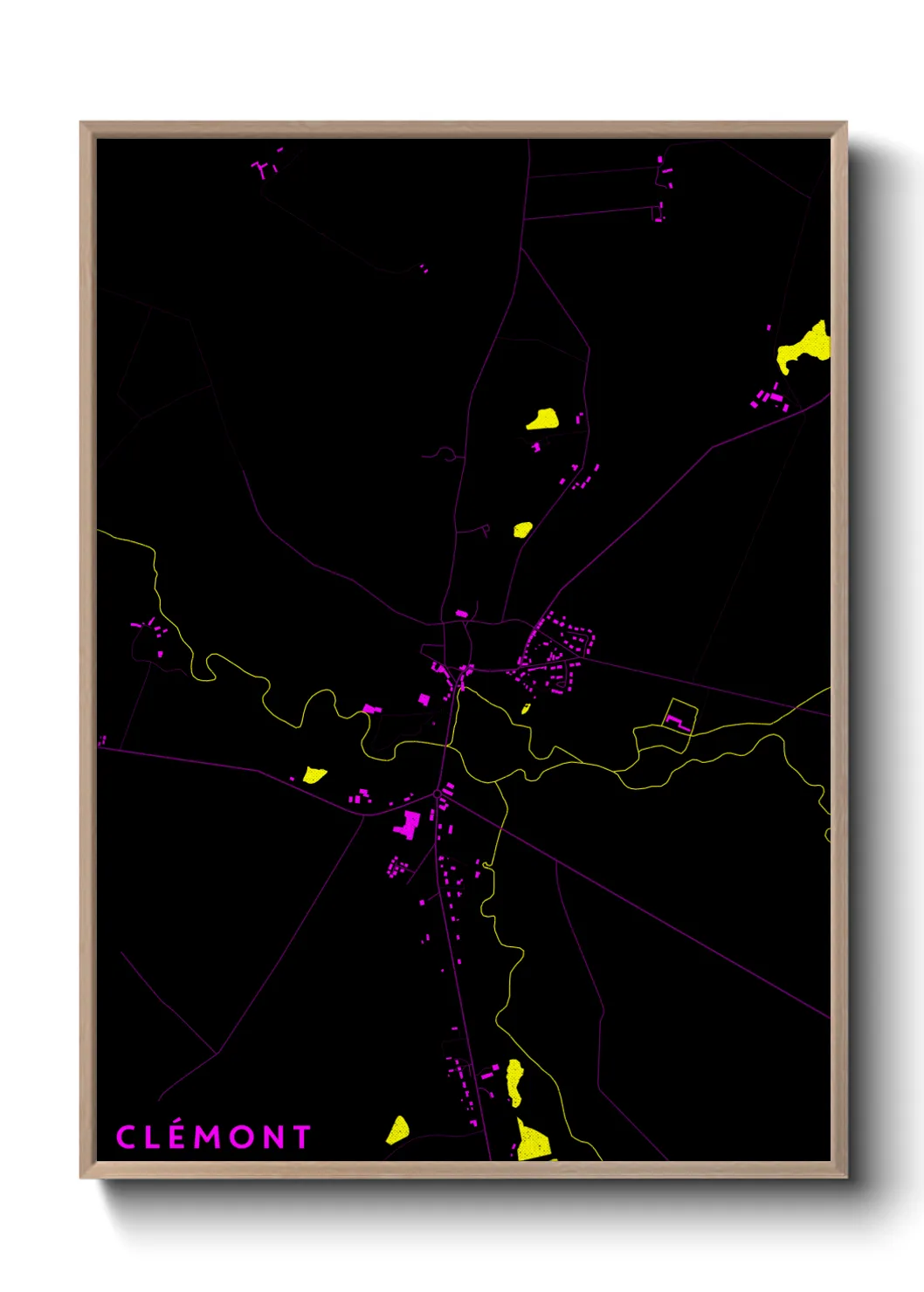 Un poster carteClémont