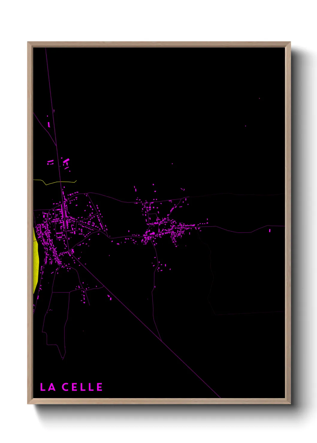 Un poster carteLa Celle