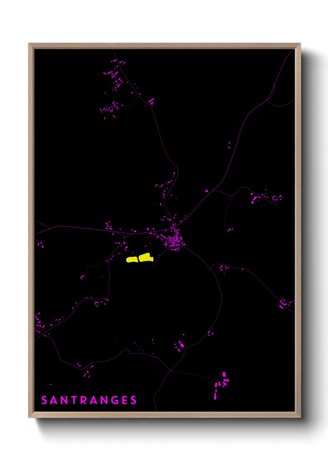 Un poster carteSantranges