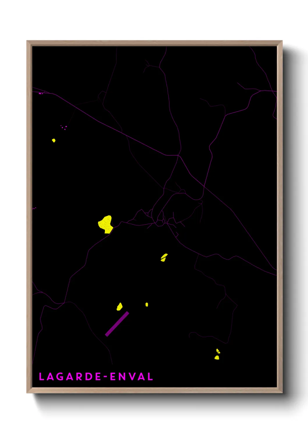 Un poster carteLagarde-Enval