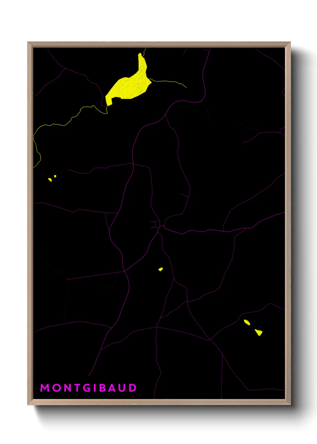 Un poster carteMontgibaud