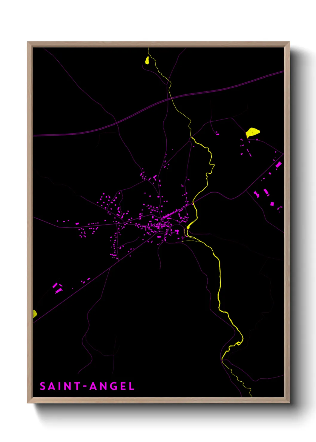 Un poster carteSaint-Angel