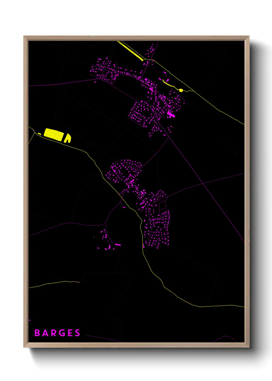 Un poster carteBarges