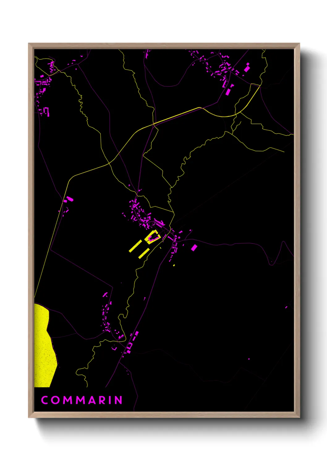 Un poster carteCommarin