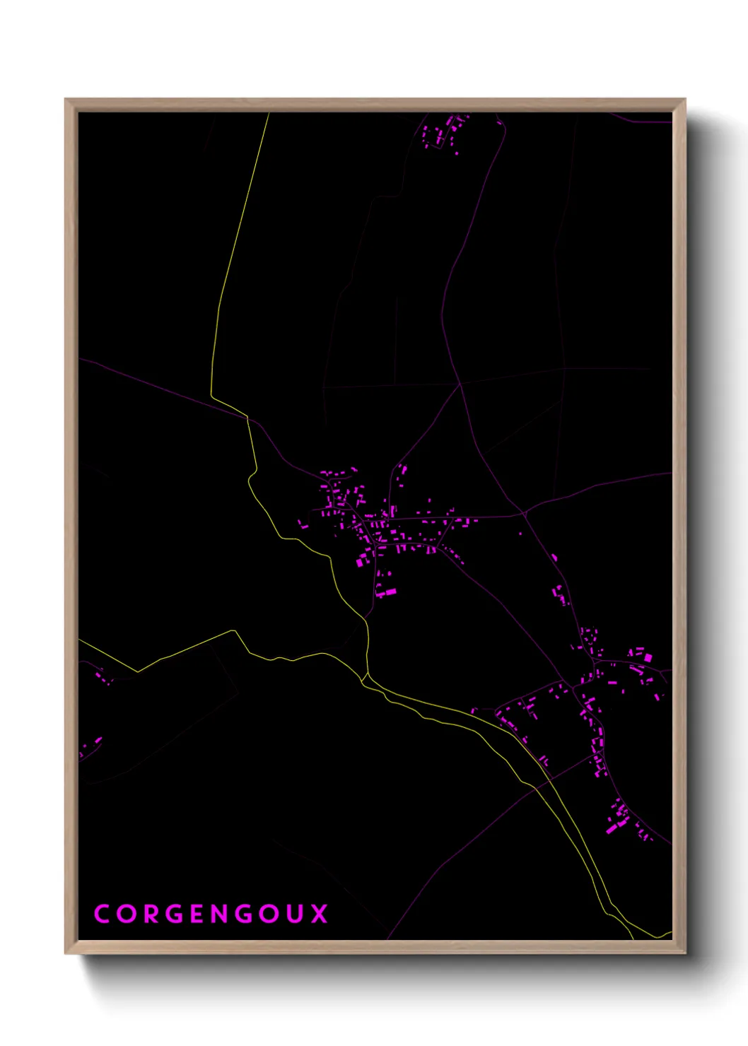 Un poster carteCorgengoux