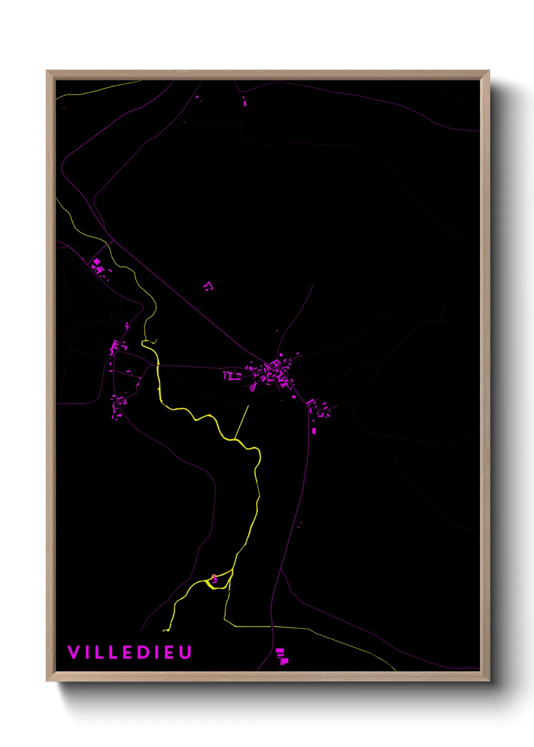 Un poster carteVilledieu