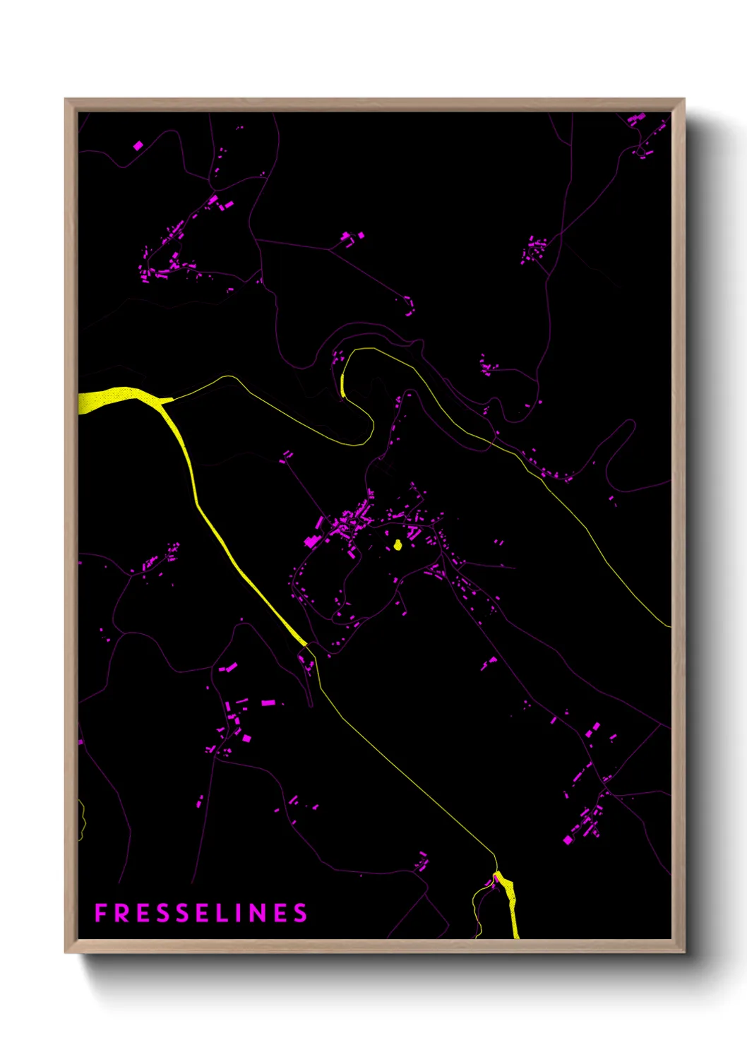 Un poster carteFresselines