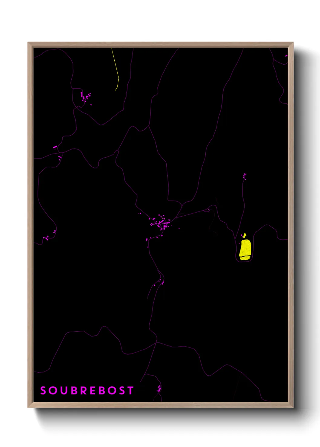 Un poster carteSoubrebost