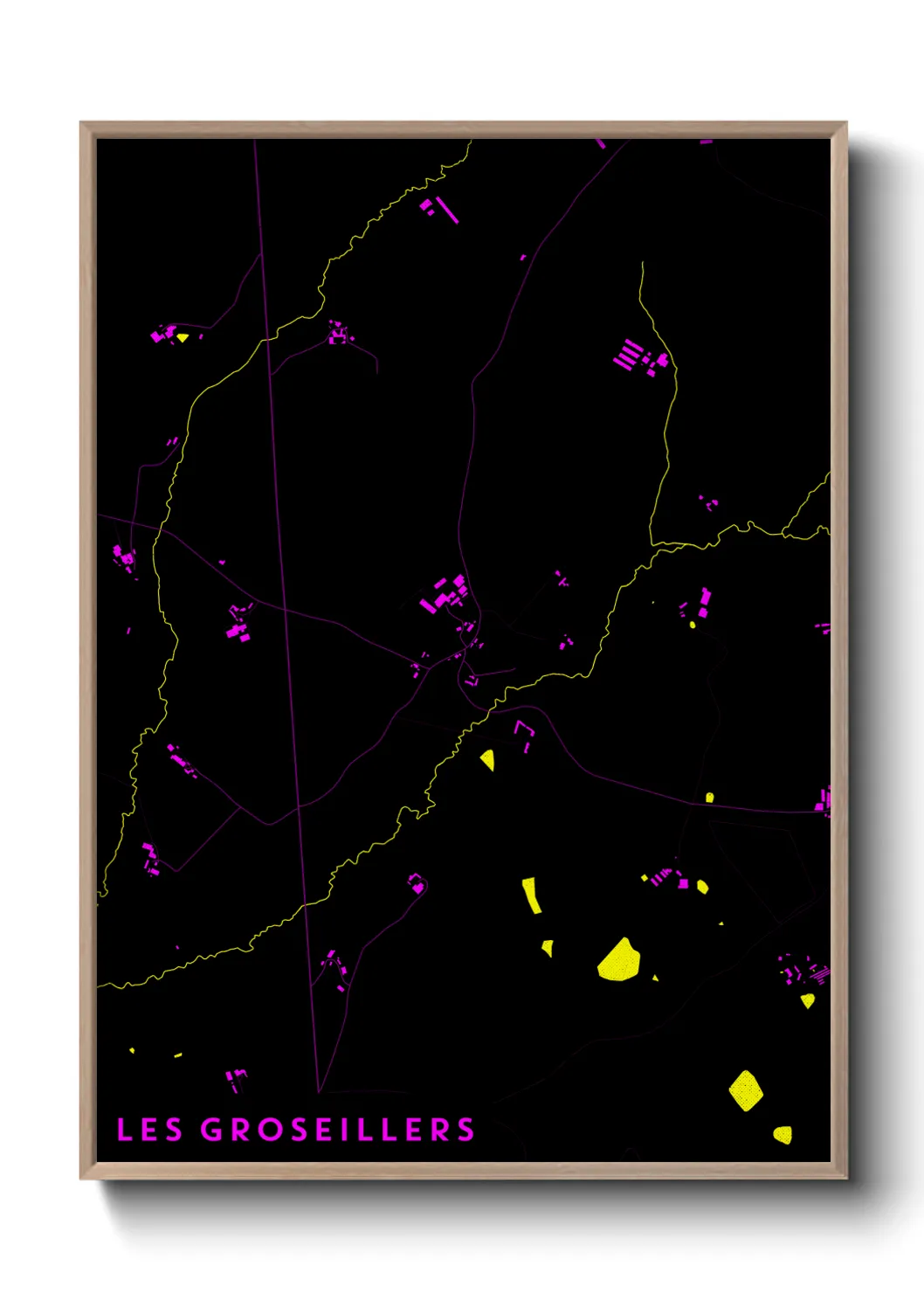 Un poster carteLes Groseillers