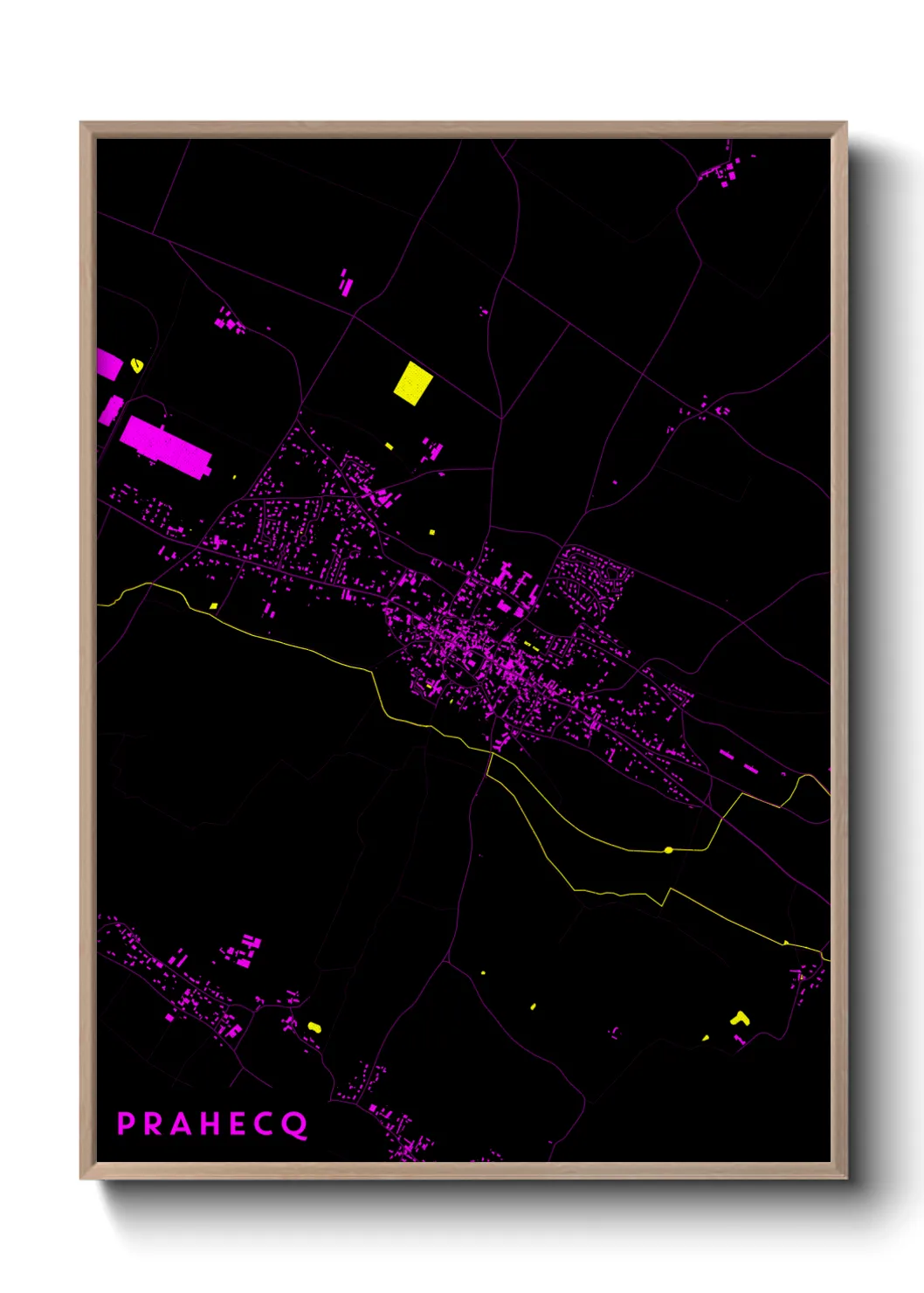 Un poster cartePrahecq