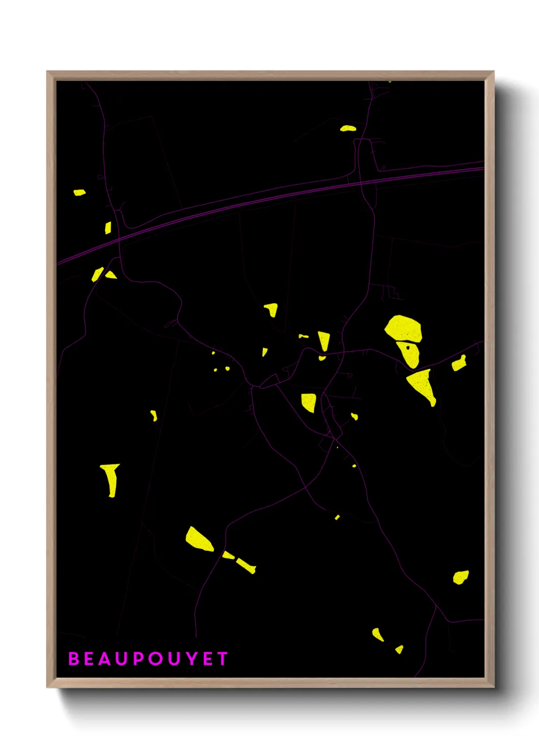 Un poster carteBeaupouyet