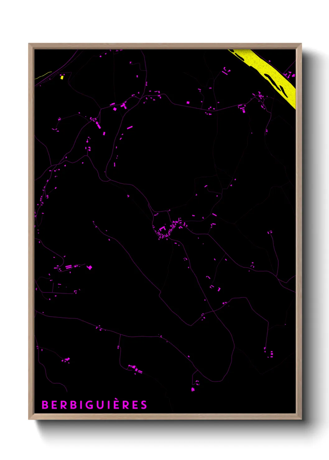 Un poster carteBerbiguières
