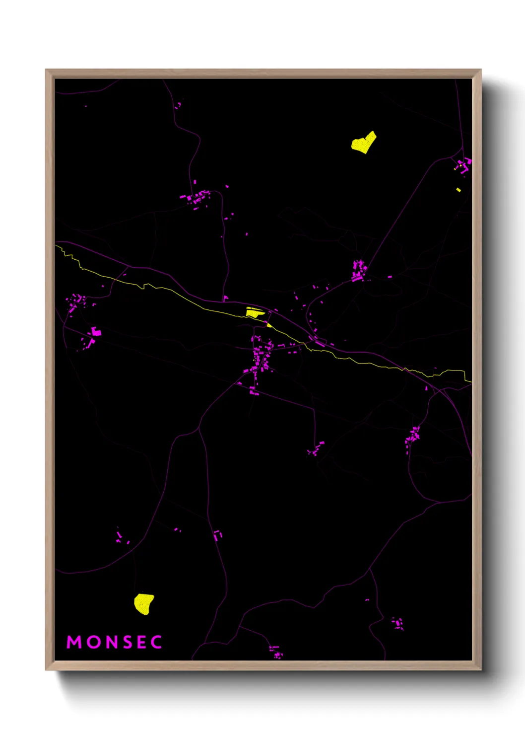 Un poster carteMonsec