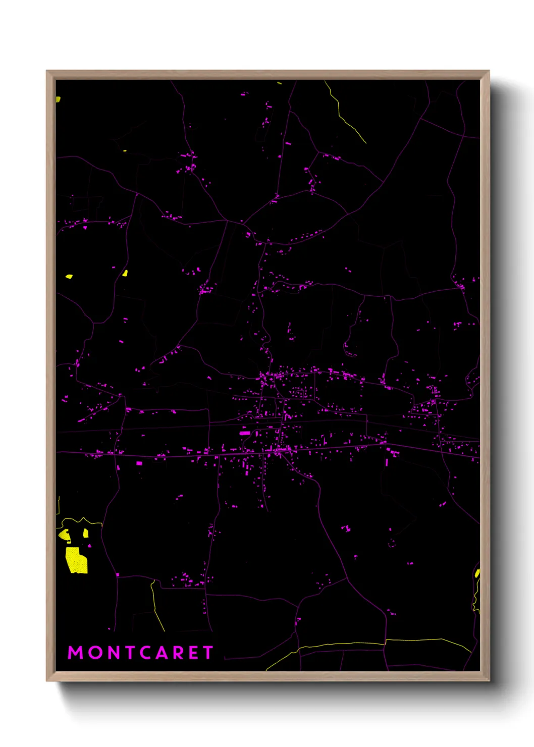 Un poster carteMontcaret