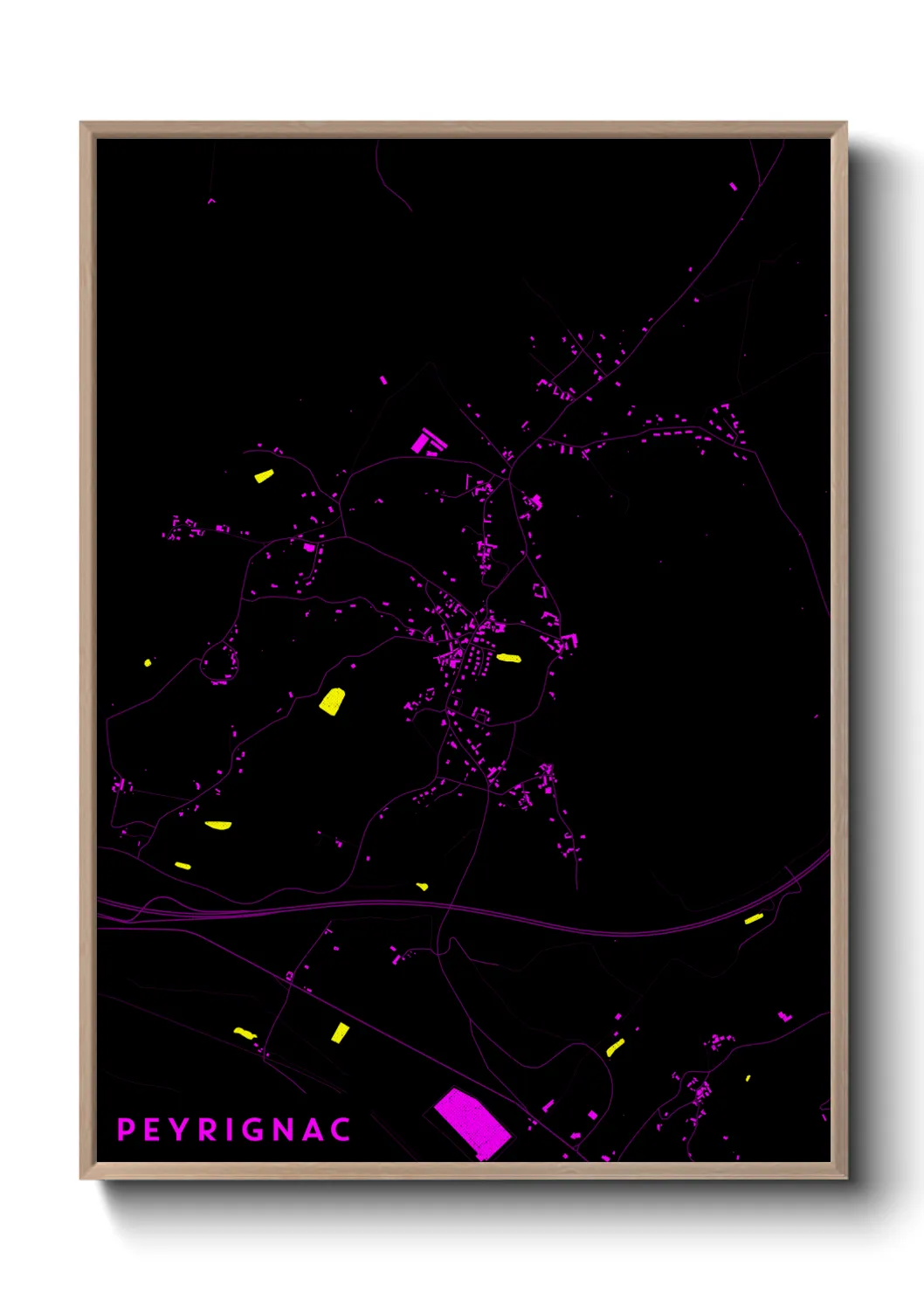 Un poster cartePeyrignac
