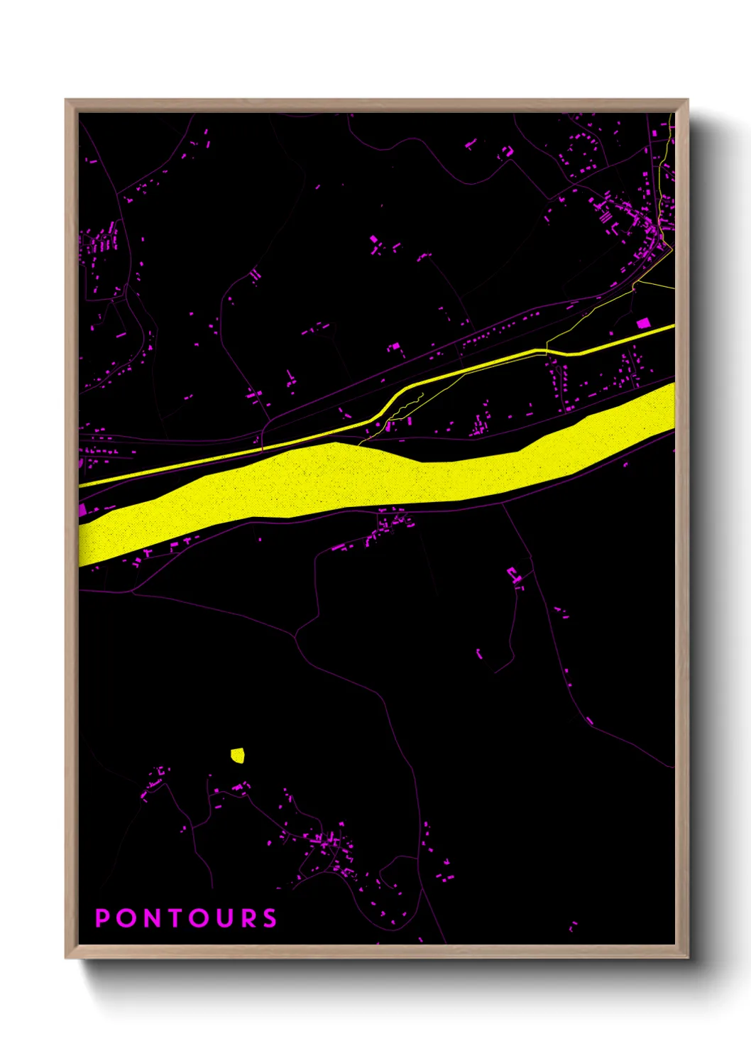 Un poster cartePontours