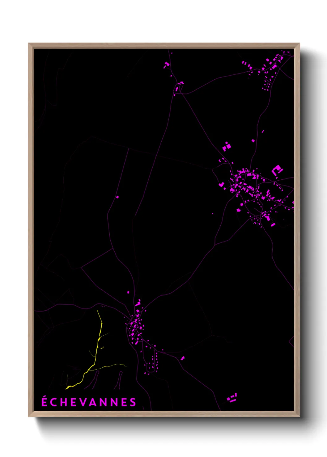 Un poster carteÉchevannes