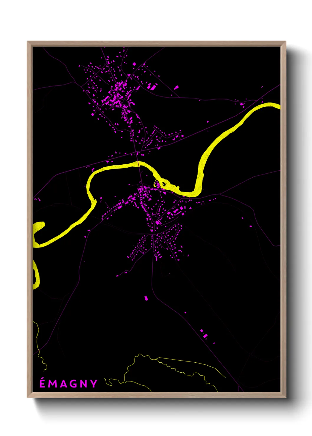 Un poster carteÉmagny