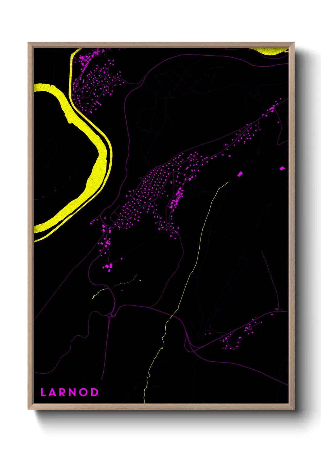 Un poster carteLarnod