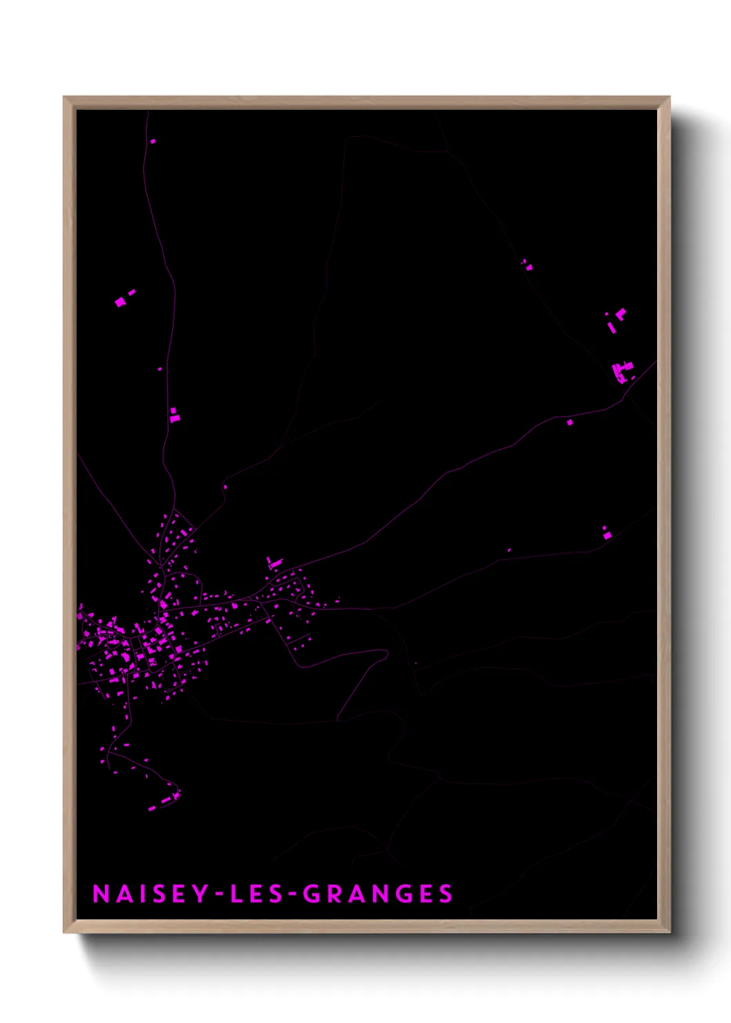 Un poster carteNaisey-les-Granges