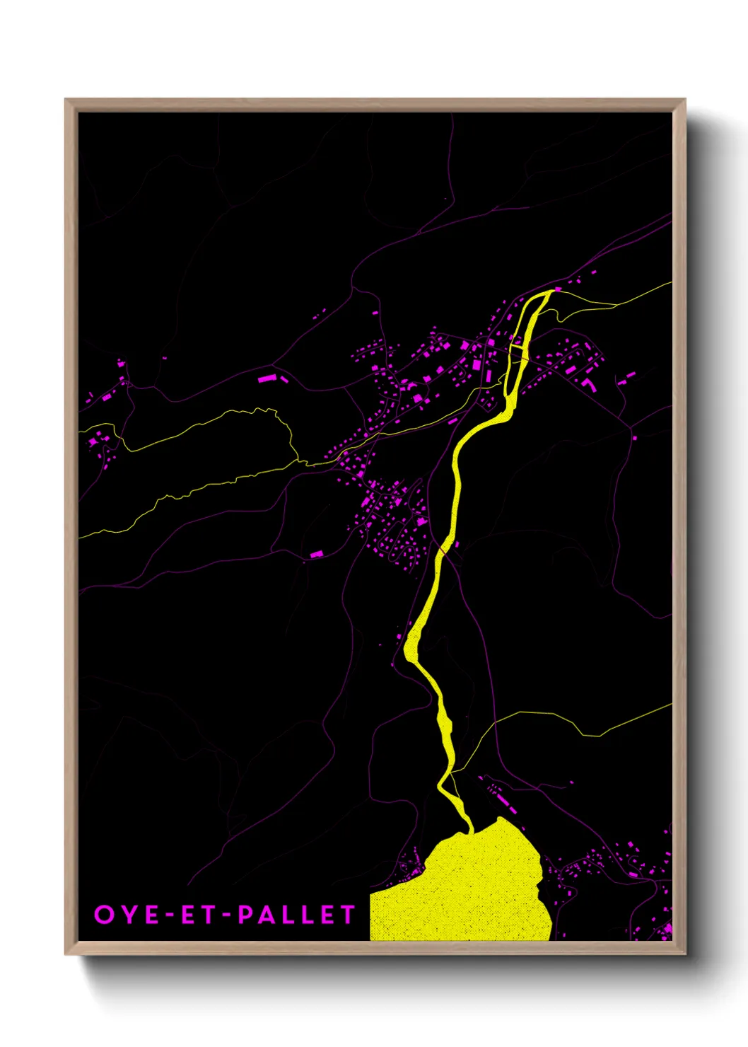 Un poster carteOye-et-Pallet