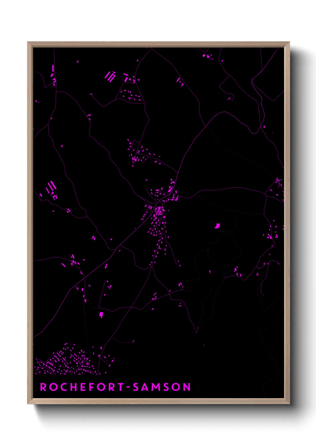 Un poster carteRochefort-Samson