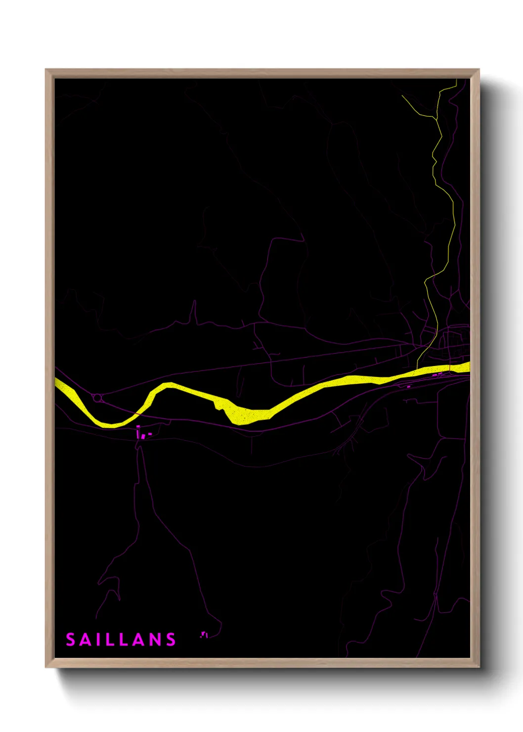 Un poster carteSaillans
