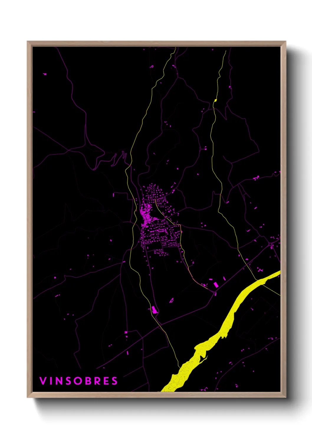 Un poster carteVinsobres