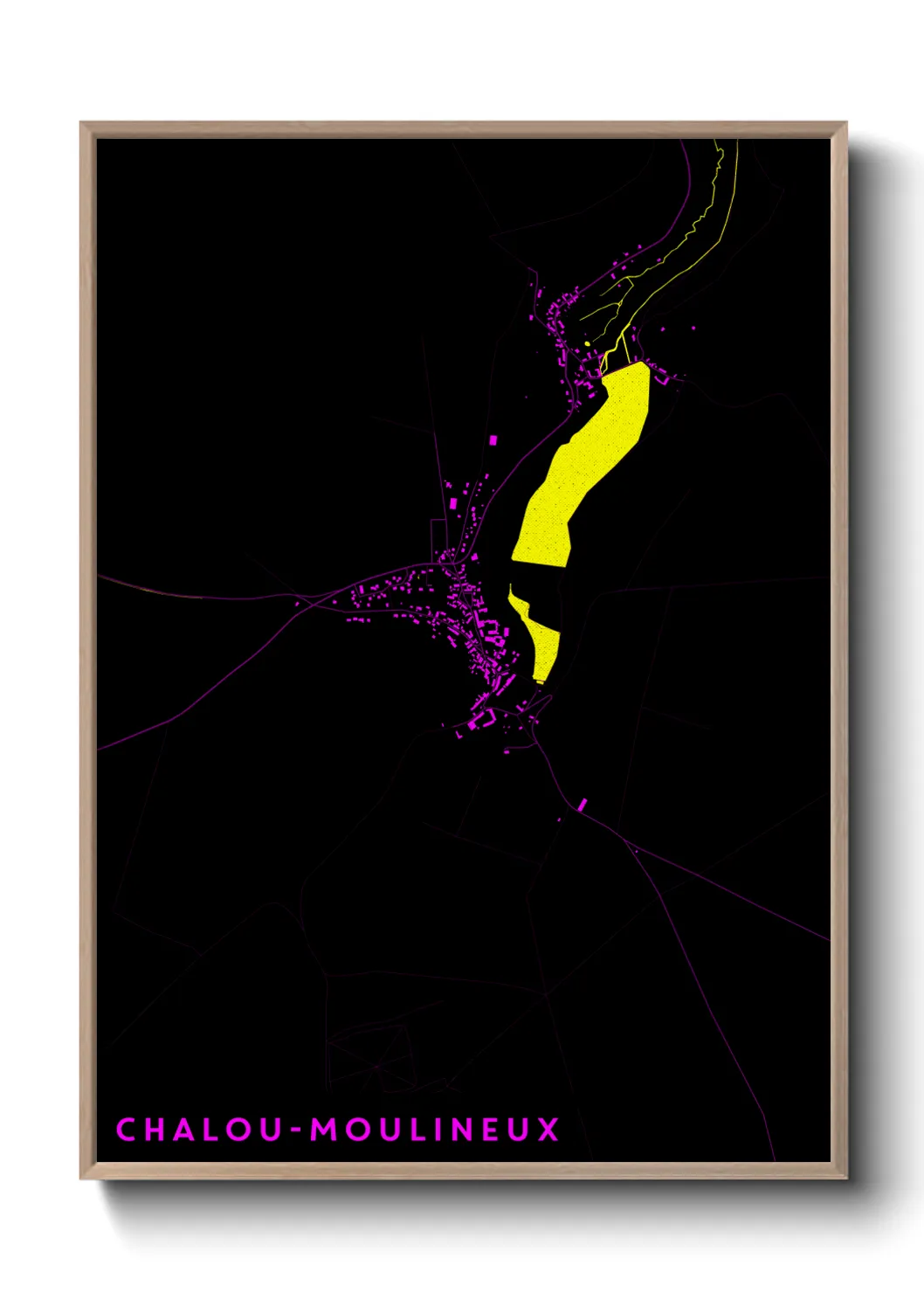 Un poster carteChalou-Moulineux