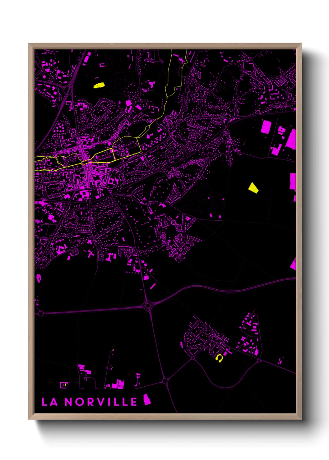 Un poster carteLa Norville