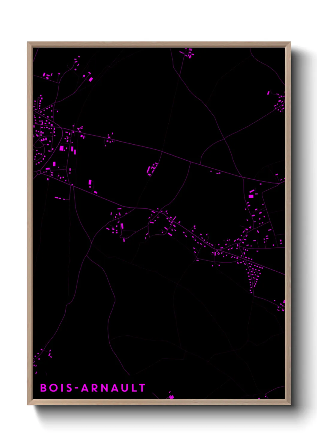 Un poster carteBois-Arnault