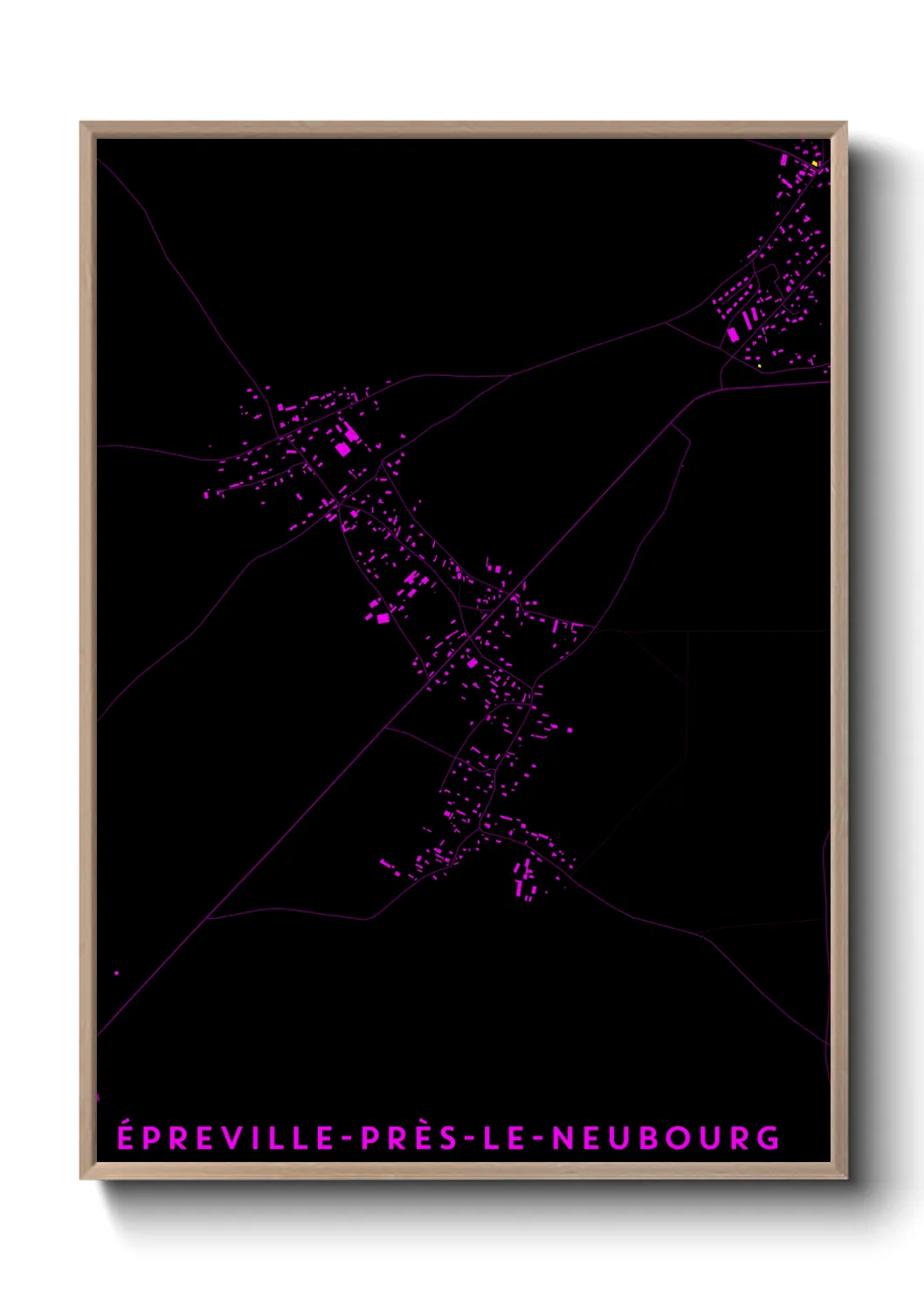 Un poster carteÉpreville-près-le-Neubourg