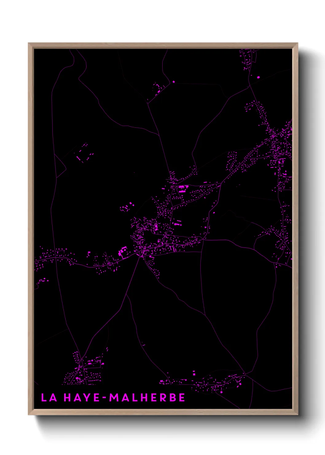 Un poster carteLa Haye-Malherbe