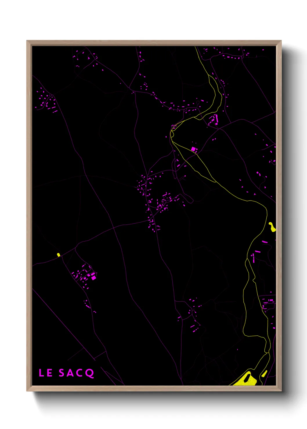 Un poster carteLe Sacq