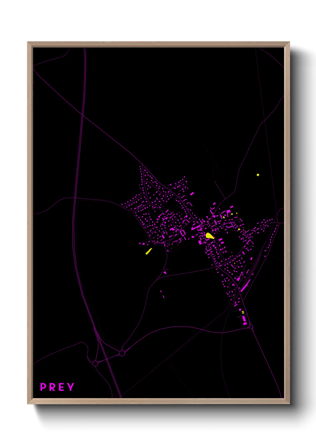Une affiche de carte sur Prey