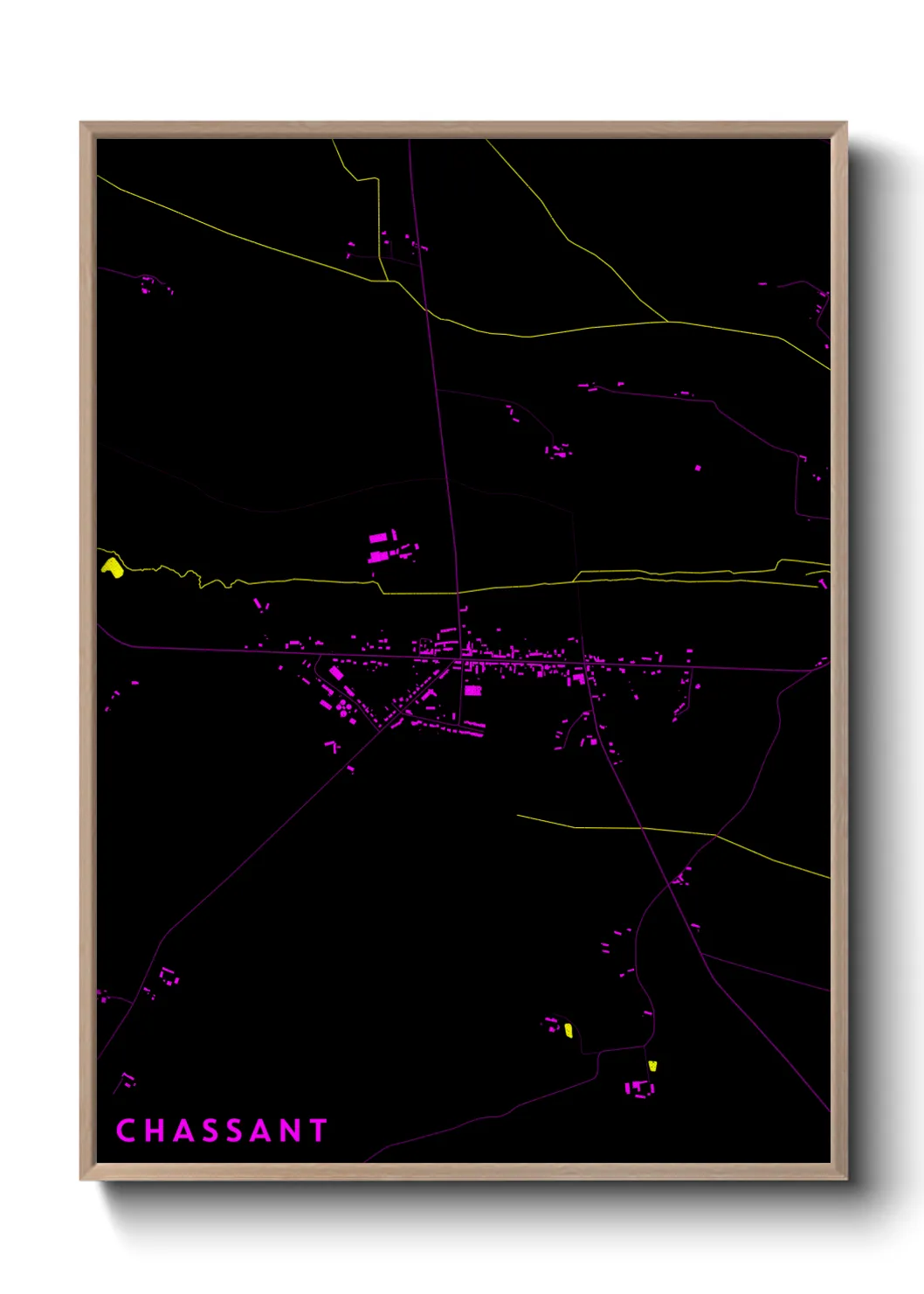 Un poster carteChassant