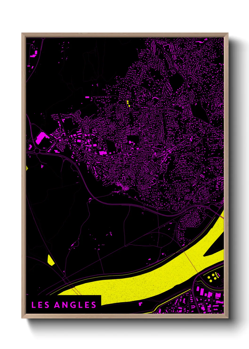 Un poster carteLes Angles