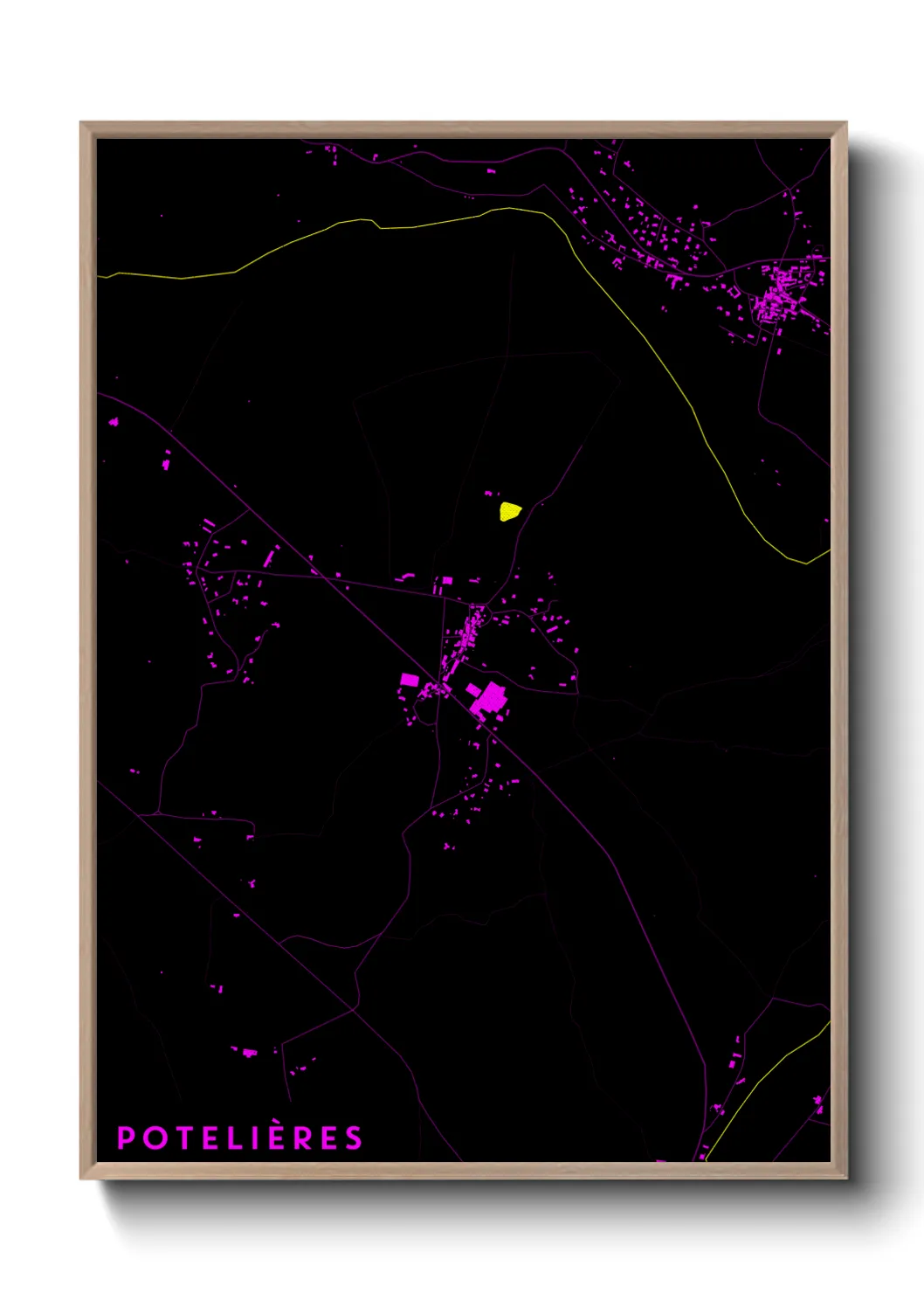 Un poster cartePotelières