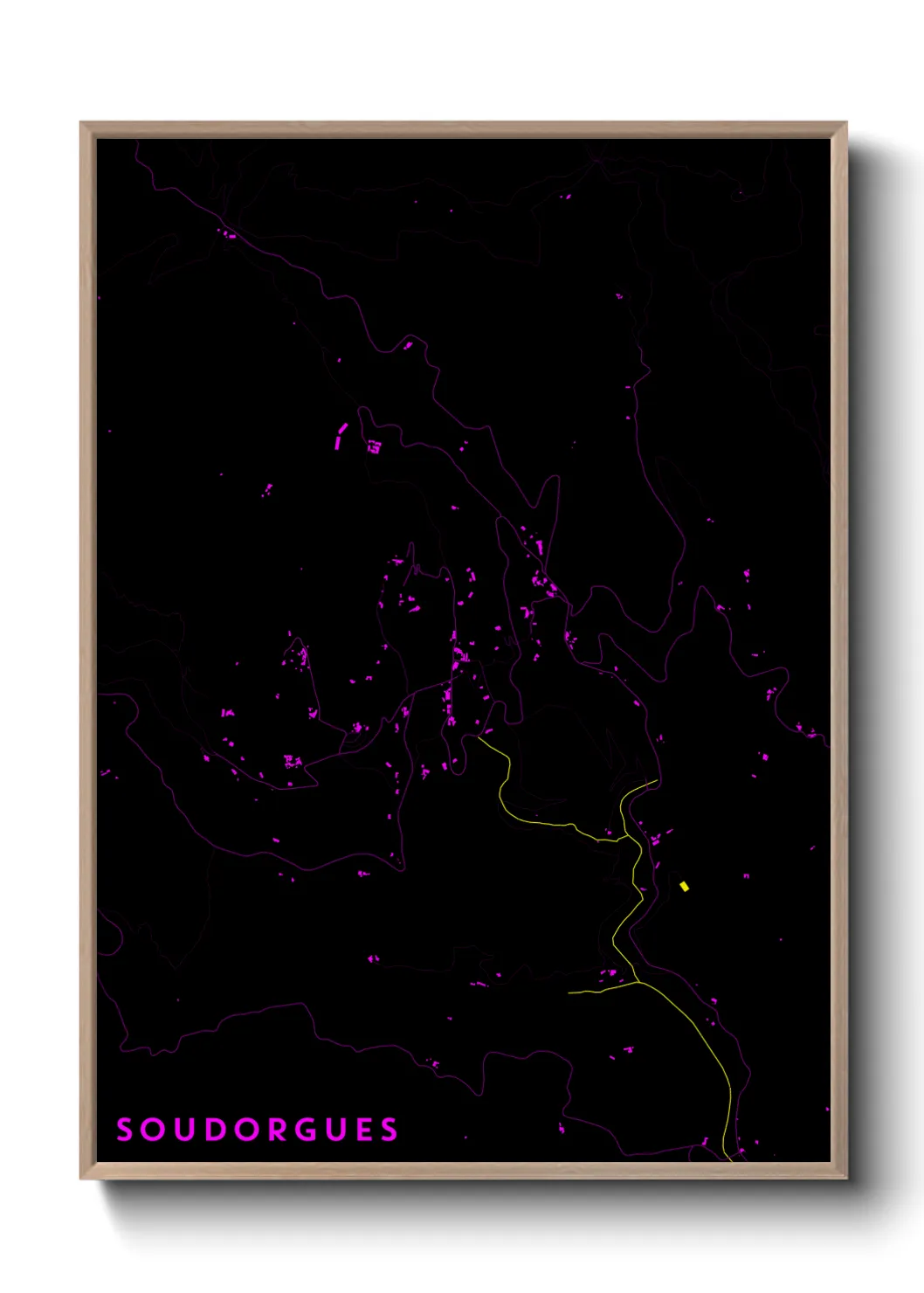 Un poster carteSoudorgues