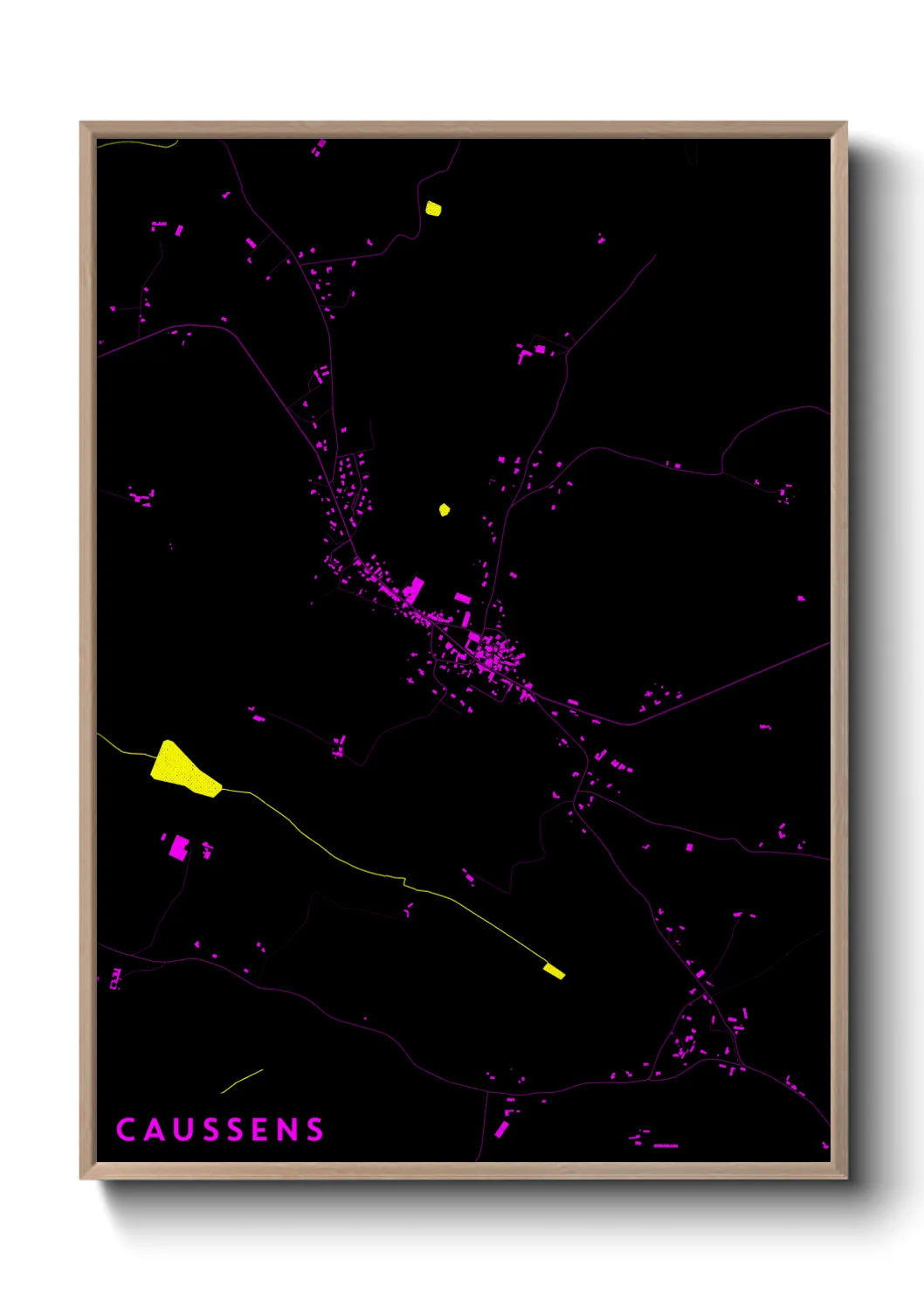 Un poster carteCaussens
