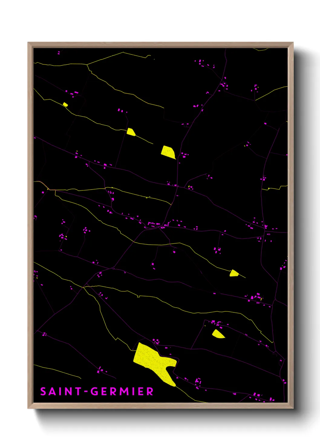 Un poster carteSaint-Germier