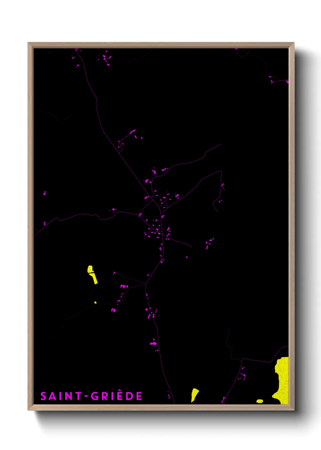 Un poster carteSaint-Griède