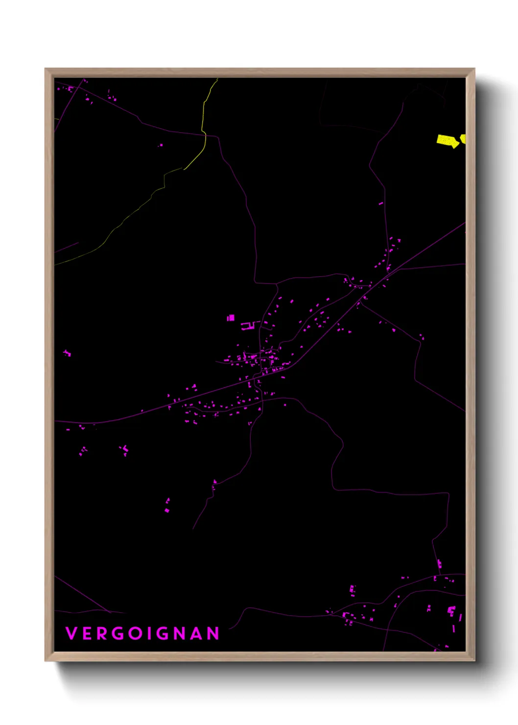 Un poster carteVergoignan