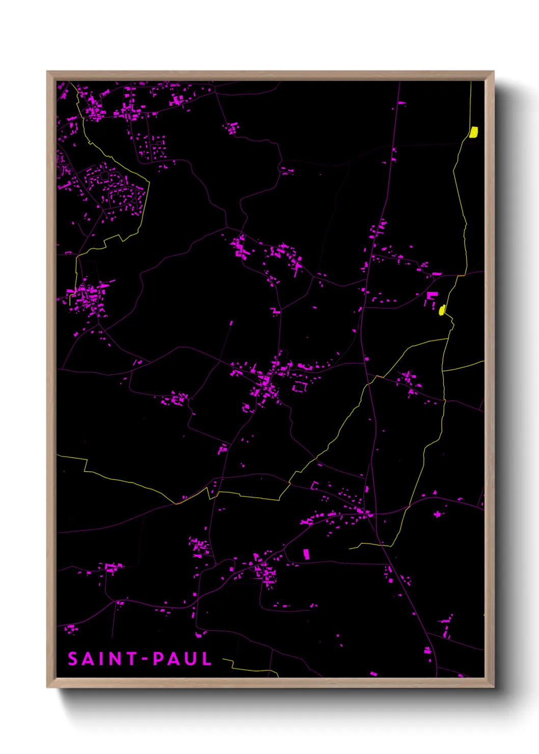 Un poster carteSaint-Paul