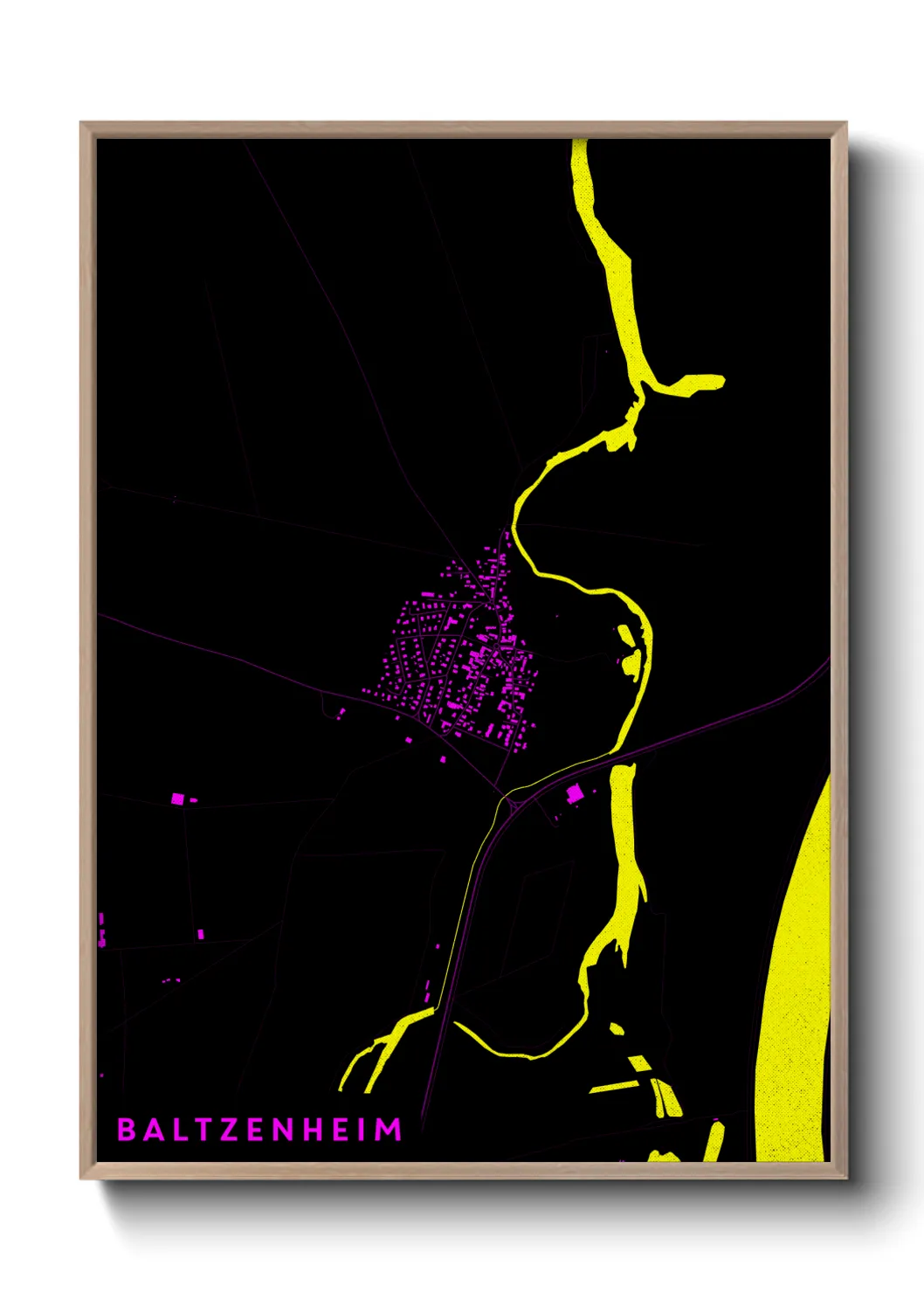 Un poster carteBaltzenheim